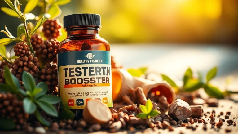 Enhance energy and performance with Testosteron-Booster featuring natural ingredients.