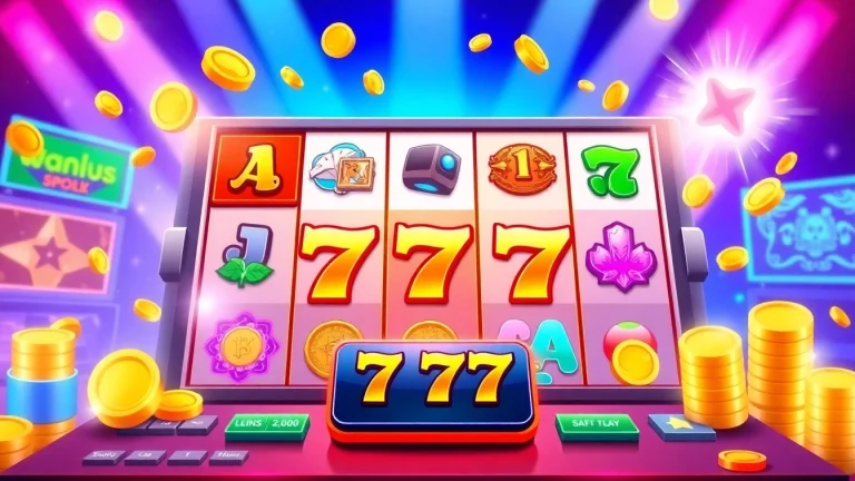 Engage with สล็อต777 by spinning vibrant slot reels adorned with colorful graphics and a sparkling jackpot.