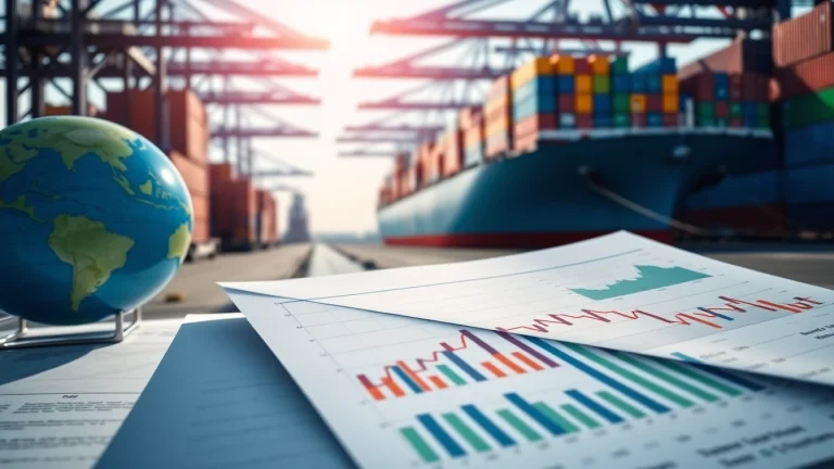Analyze import tariffs China through detailed graphs and reports in an economic analysis setup.