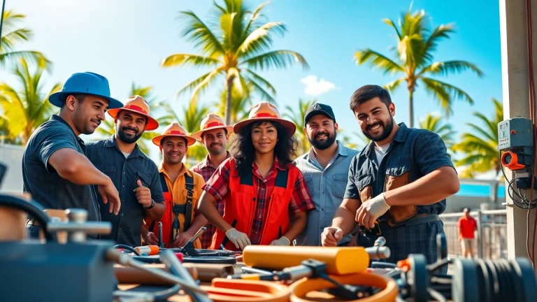 Learn about electrician apprenticeship programs in Hawaii through hands-on training in a vibrant workshop.