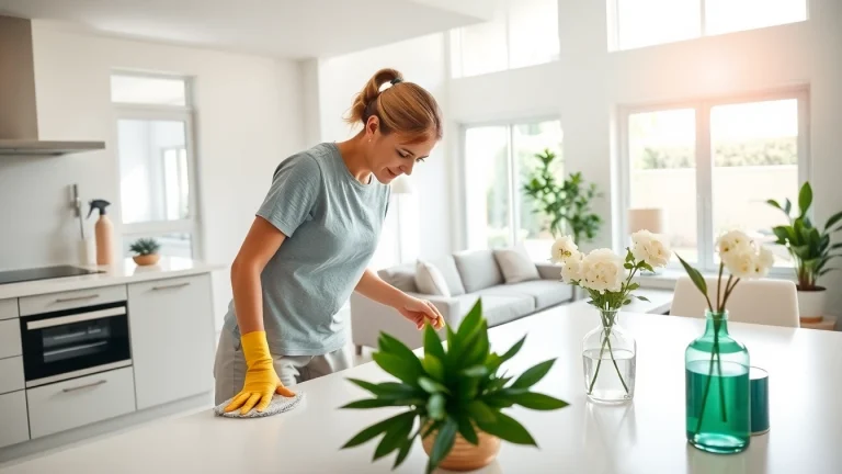 Engaging professional Move Out Cleaning Camarillo service in a bright home environment.