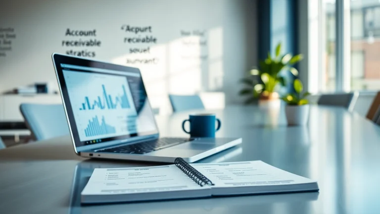Enhance your financial operations with the best accounts receivable tools showcased in a productive office setting.