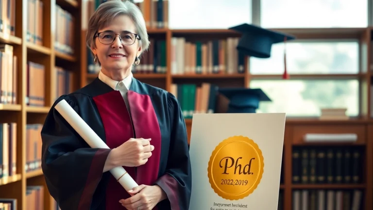 Learn where to buy PhD degree with a professional educator holding a diploma.