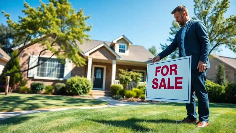 Sell my house no realtor Little Rock, ar with a realtor guiding a homeowner.