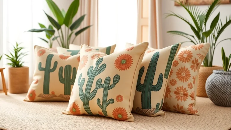 Enhance your decor with vibrant cactus silk pillows from https://labboho.com/collections/cactus-silk-pillows, showcasing Moroccan artistry.