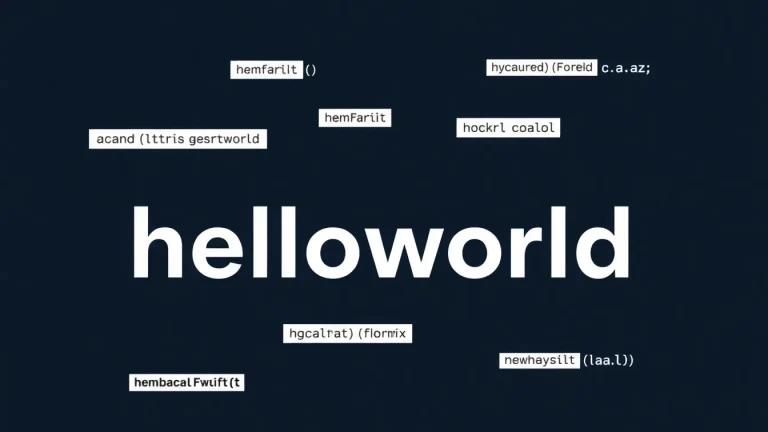 深入探讨helloworld翻译：编程入门的第一步