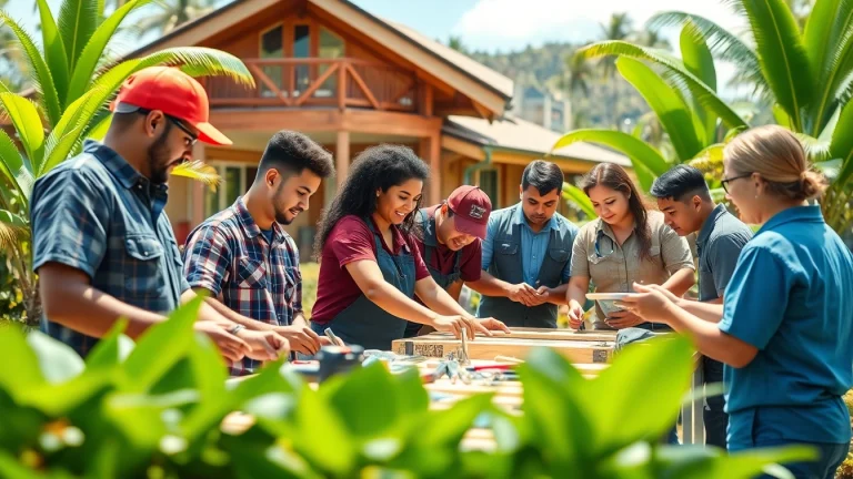 Students training in various specialized programs at hawaii trade schools to gain hands-on skills.