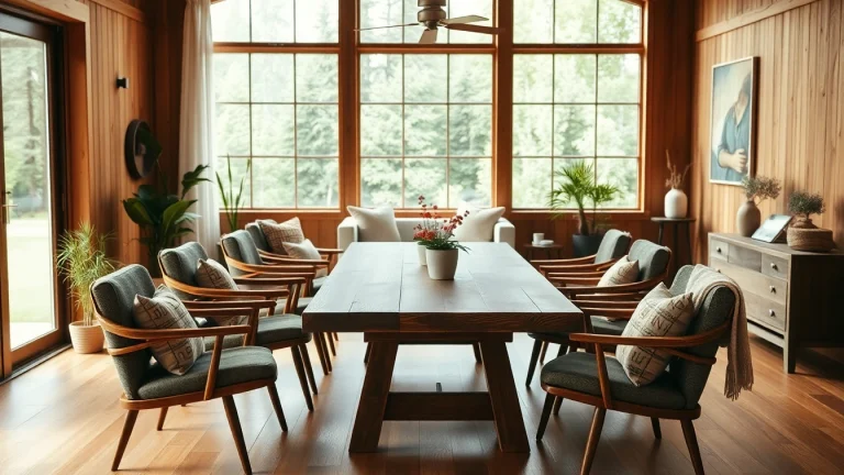 Laat je inspireren door houten interieurs op https://woodstyl.nl met een gezellige eetruimte en natuurlijke elementen.